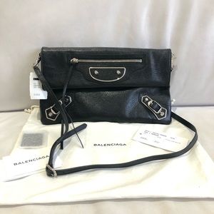 Authentic Balenciaga Classic City Clutch/Crossbody